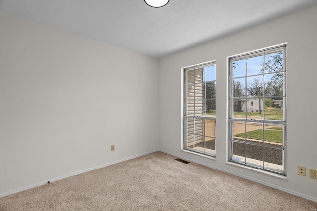7 Beavertail Ct, Florissant, MO 63033 - spare room with carpet floors and baseboards