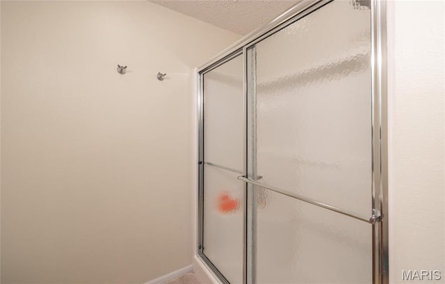 1205 Britt Ln, Rolla, MO 65401 - bathroom with a shower with shower door