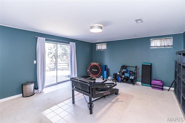 9 Shelby Crest Ct, Ofallon, MO 63366 - playroom with carpet flooring and baseboards