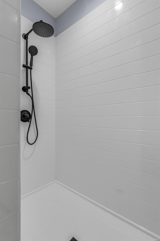 213 Lakeview Dr, Farmington, MO 63640 - bathroom with a tile shower