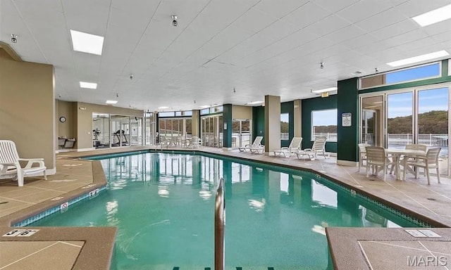 view of indoor community pool