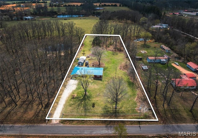 4434 County Road 4110, Salem, MO 65560 - view of rural area featuring property boundaries highlighted