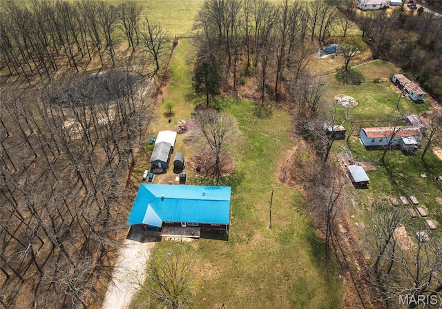 4434 County Road 4110, Salem, MO 65560 - aerial view of property and surrounding area