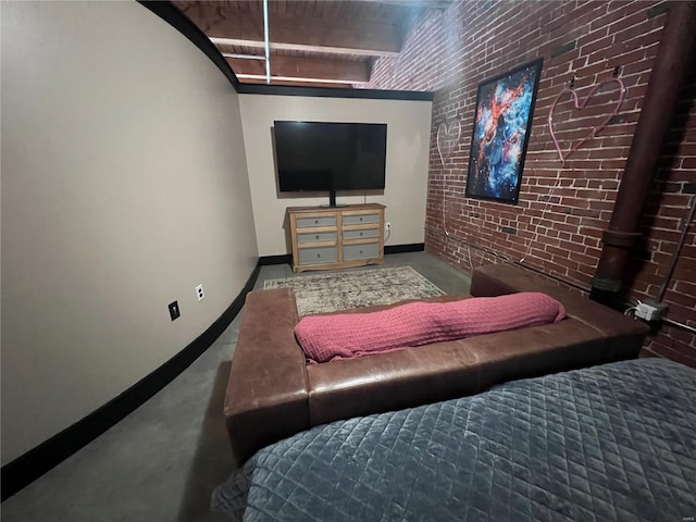 1113 Washington Ave Unit 510, Saint Louis, MO 63101 - cinema featuring baseboards and brick wall