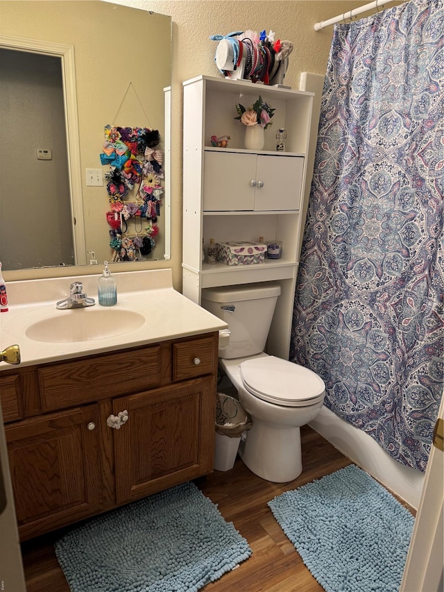 16 Wood St, Park Hills, MO 63601 - full bath with wood finished floors, toilet, and vanity