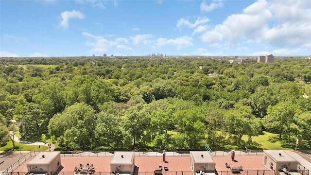 4 N Kingshighway Blvd Unit 4D, Saint Louis, MO 63108 - bird's eye view of a heavily wooded area