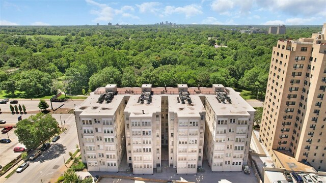 4 N Kingshighway Blvd Unit 4D, Saint Louis, MO 63108 - aerial view of a heavily wooded area