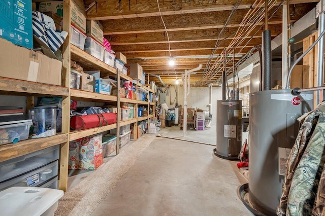 21933 Pike 215, Annada, MO 63330 - unfinished below grade area with electric water heater and water heater