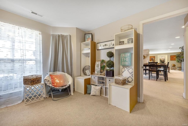 21933 Pike 215, Annada, MO 63330 - living area with light carpet