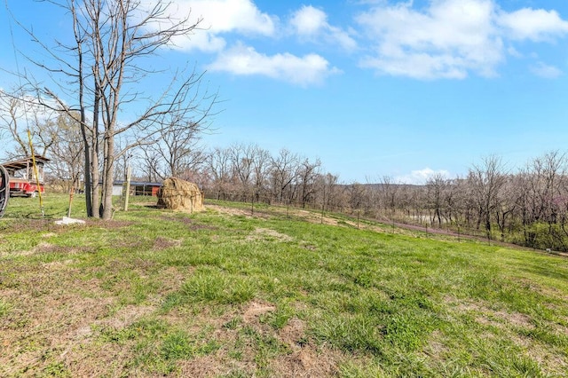 21933 Pike 215, Annada, MO 63330 - view of green lawn featuring an outbuilding and a shed
