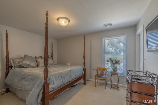 1005 Highland Estates Dr, Wentzville, MO 63385 - bedroom with light carpet and baseboards