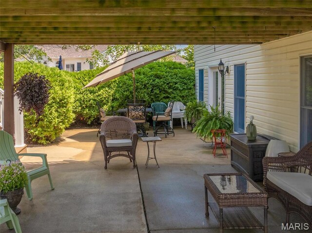 1005 Highland Estates Dr, Wentzville, MO 63385 - view of patio / terrace