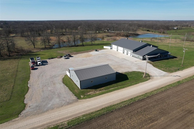 25371 Audrain Road 808, Mexico, MO 65265 - view from above of property with a nearby body of water