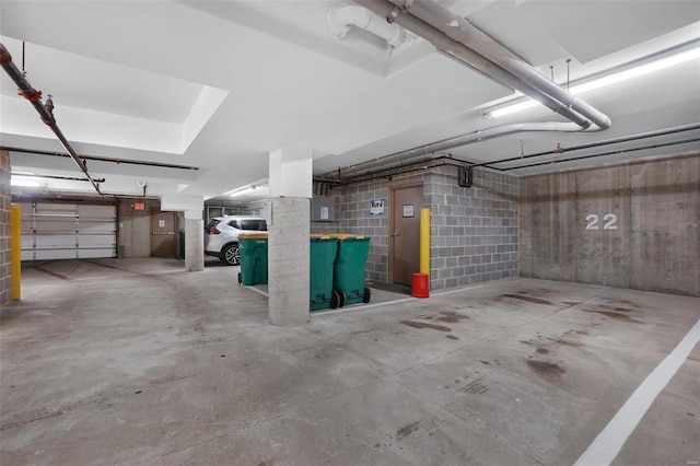 13115 Mill Crossing Ct Unit 106, Saint Louis, MO 63141 - parking garage featuring electric panel