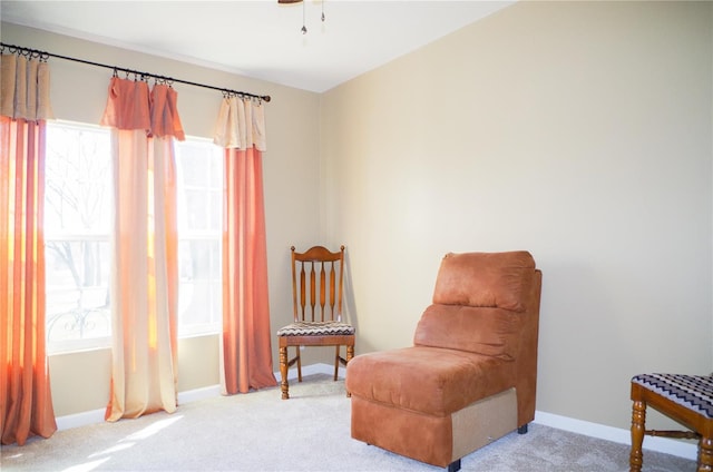 1077 Creech School Rd, Troy, MO 63379 - living area featuring carpet floors and baseboards