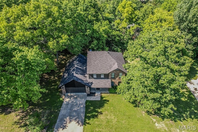 212 Tremont Dr, Waynesville, MO 65583 - view from above of property