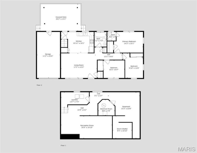 9748 Mackenzie Rd, Saint Louis, MO 63123 - floor plan / room layout