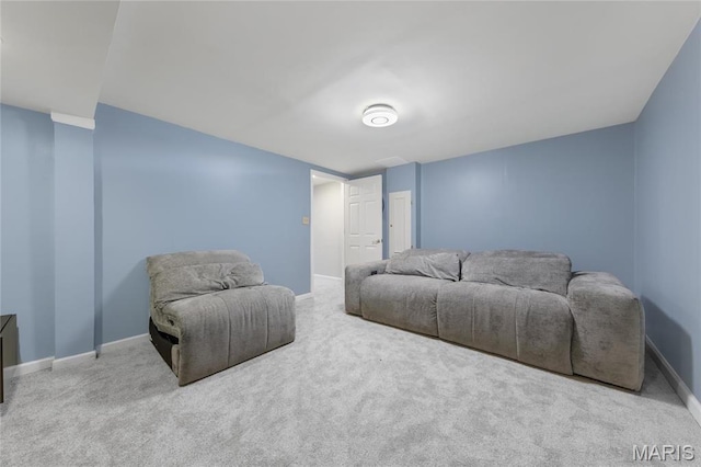 14964 Water Ridge Ct, Chesterfield, MO 63017 - carpeted living area with baseboards