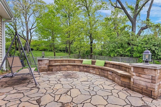 14964 Water Ridge Ct, Chesterfield, MO 63017 - view of patio with a fenced backyard