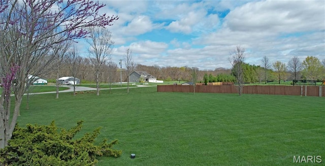view of yard