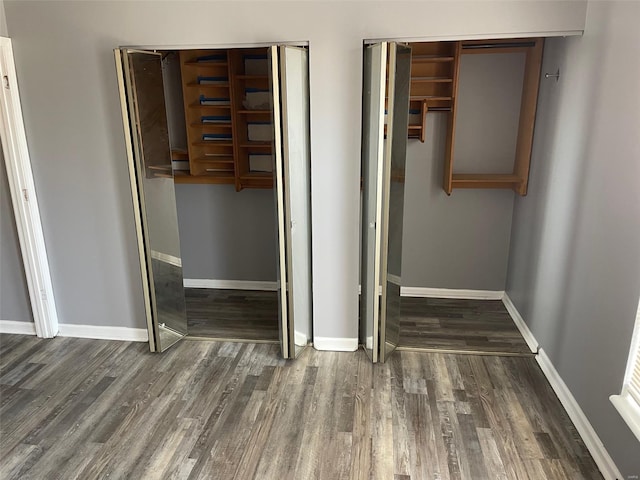 769 Walton Ave Unit 3, Saint Louis, MO 63108 - unfurnished bedroom with wood finished floors and baseboards