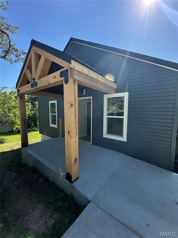 403 Broadway St, Waynesville, MO 65583 - view of patio / terrace featuring a wooden deck