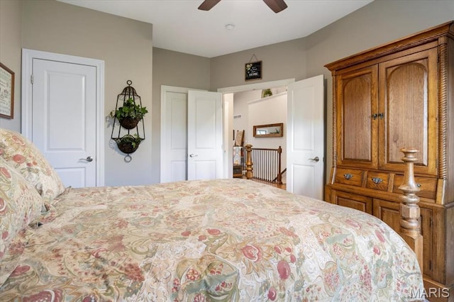 21 Enclaves Ln, Four Seasons, MO 65049 - bedroom with a ceiling fan
