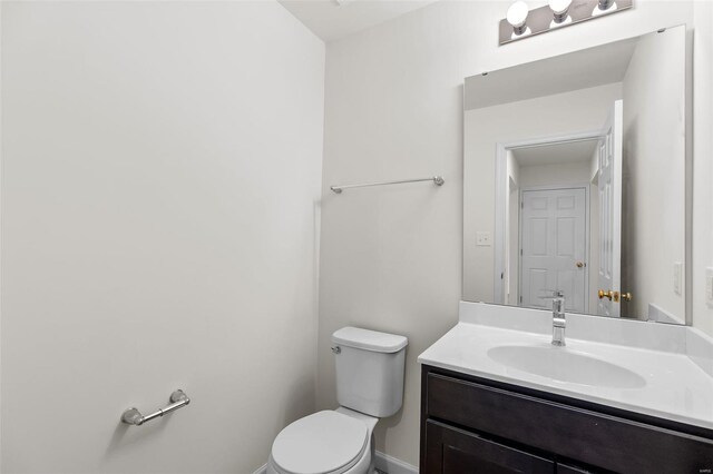 407 Fleming Cir, Wentzville, MO 63385 - half bath featuring toilet and vanity