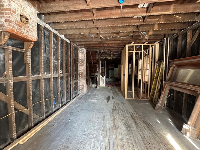 3449 Chippewa St, Saint Louis, MO 63118 - miscellaneous room with wood finished floors