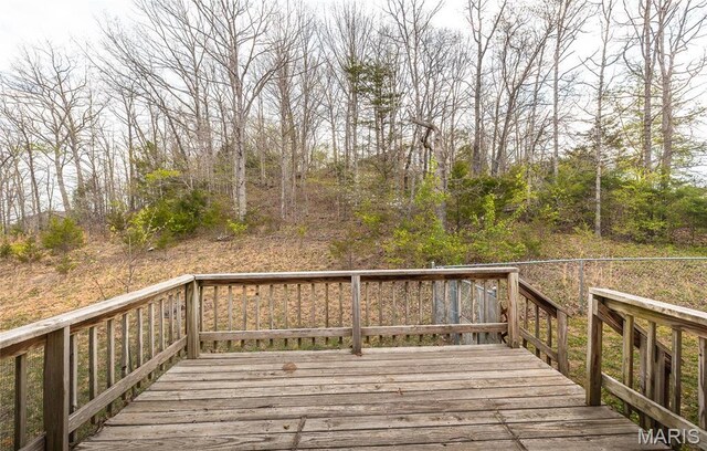 22354 Target Rd, Saint Robert, MO 65584 - view of wooden terrace