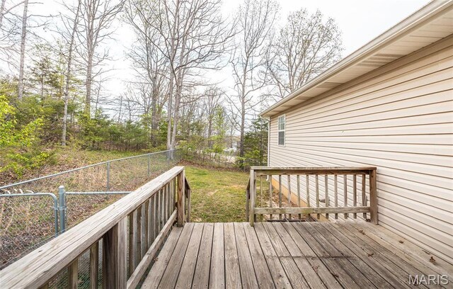 22354 Target Rd, Saint Robert, MO 65584 - view of wooden deck