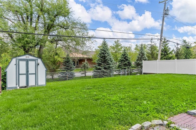 1220 Spring Valley Dr, Florissant, MO 63033 - view of yard with a shed and an outbuilding
