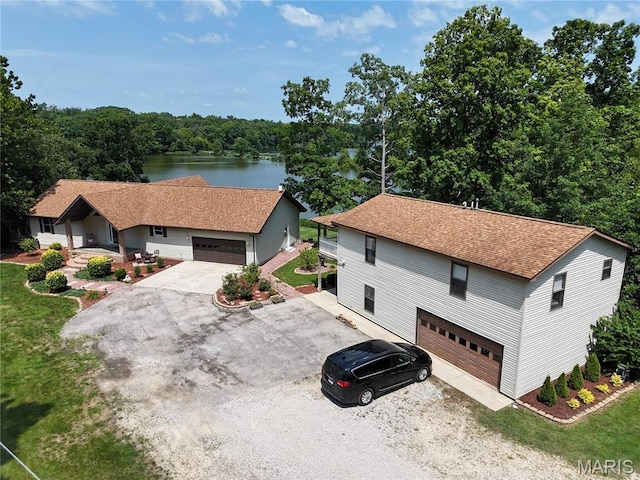 3448 Levee Rd, Centralia, IL 62801 - aerial view of property and surrounding area with a large body of water