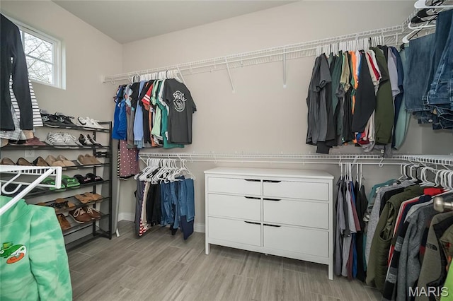 2181 Jarvis Rd, Foristell, MO 63348 - spacious closet featuring wood finished floors