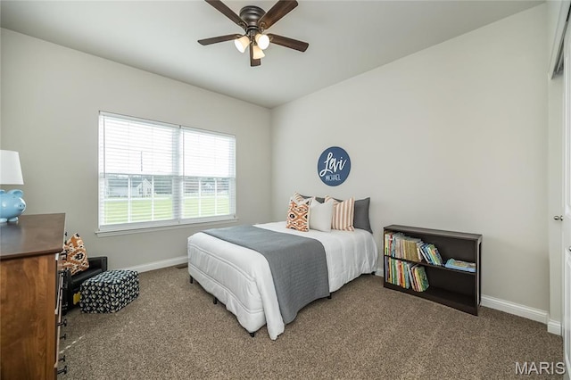 2181 Jarvis Rd, Foristell, MO 63348 - carpeted bedroom featuring baseboards and a ceiling fan