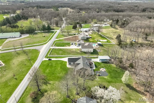 2181 Jarvis Rd, Foristell, MO 63348 - drone / aerial view