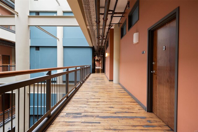 view of hall