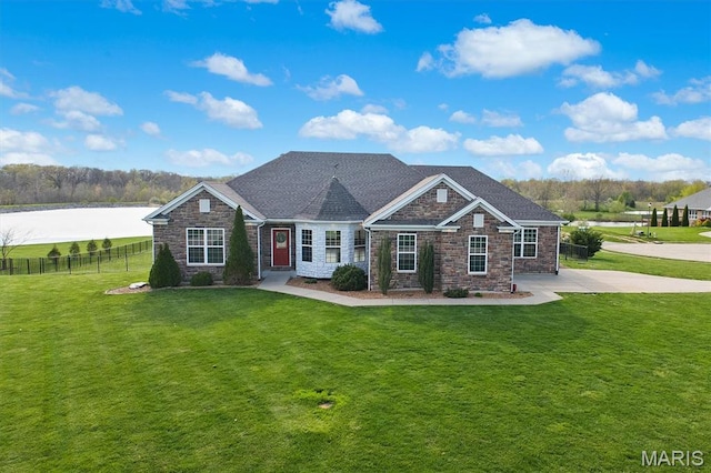 2 Arthurs Ct, Troy, IL 62294 - craftsman-style home featuring stone siding