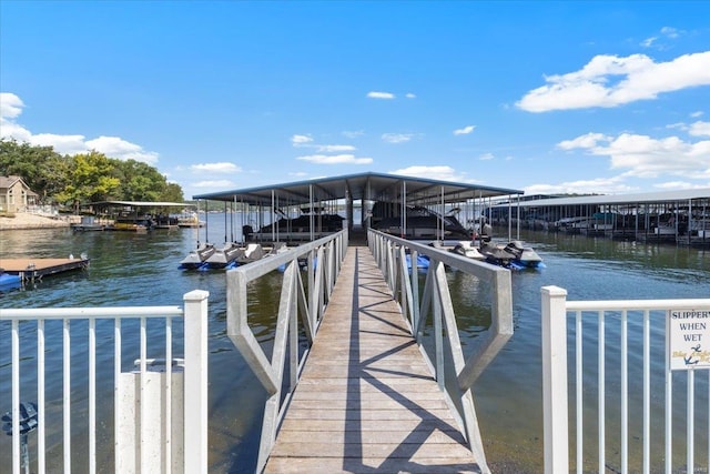 18011 Blue Anchor Dr Unit 132, Gravois Mills, MO 65037 - dock area featuring a water view