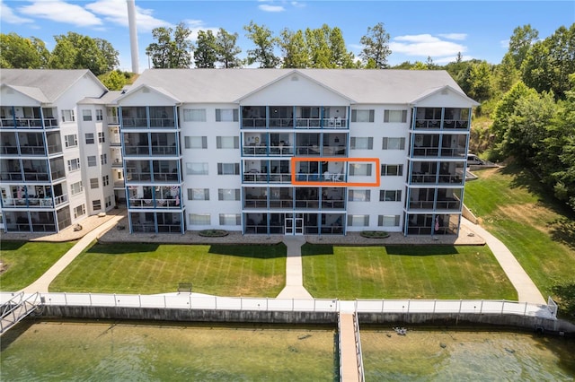 18011 Blue Anchor Dr Unit 132, Gravois Mills, MO 65037 - view of apartment building / complex featuring a water view