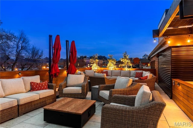 429 N Euclid Ave, Saint Louis, MO 63108 - view of patio / terrace with an outdoor living space
