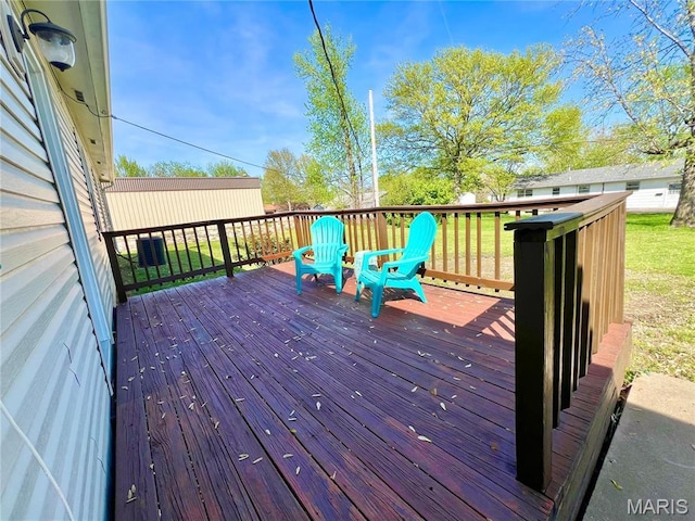 view of deck