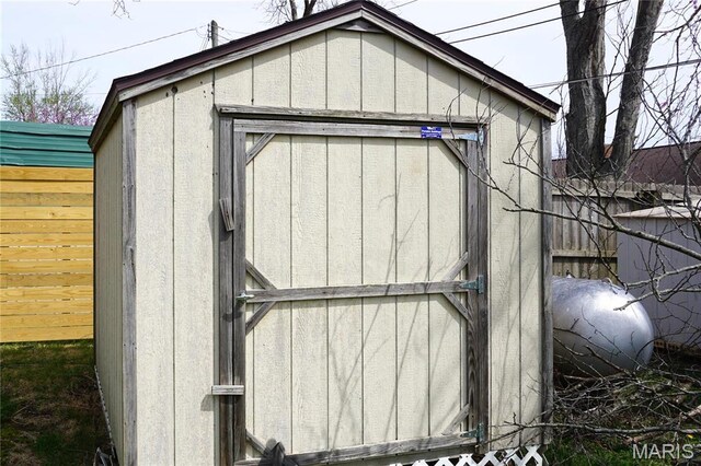 1502 Independence Rd, Rolla, MO 65401 - view of shed featuring fence