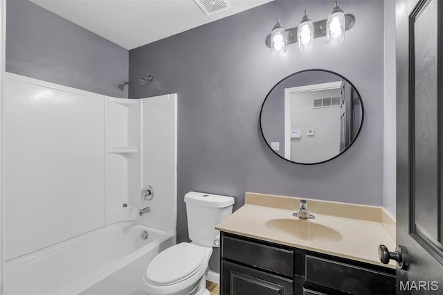 283 Sonnet Cir, Wentzville, MO 63385 - full bath with toilet, vanity, and shower / washtub combination