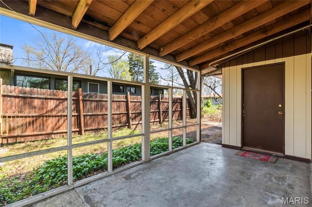 1500 Ridgewood Dr, Saint Louis, MO 63126 - view of unfurnished sunroom