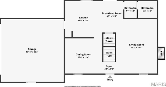 floor plan / room layout