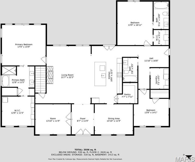 13160 Mammoth Rd, De Soto, MO 63020 - view of home floor plan