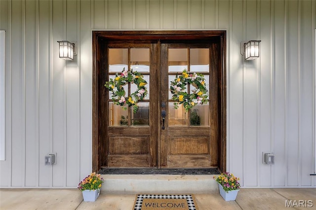 13160 Mammoth Rd, De Soto, MO 63020 - view of exterior entry featuring french doors