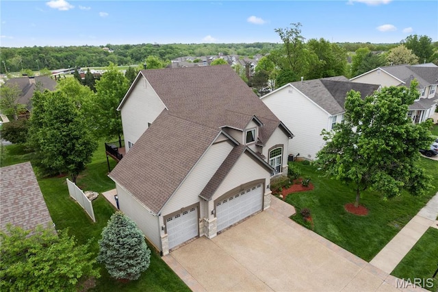 1304 Forest Way, Wentzville, MO 63385 - aerial view of residential area