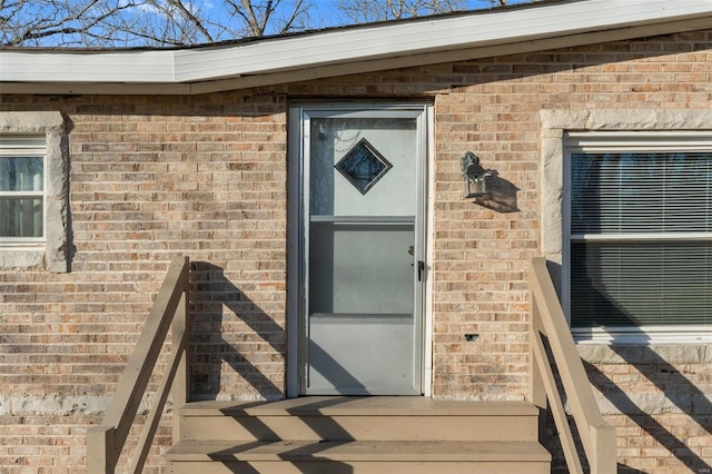 343 Del Vista Dr, Villa Ridge, MO 63089 - view of exterior entry with brick siding